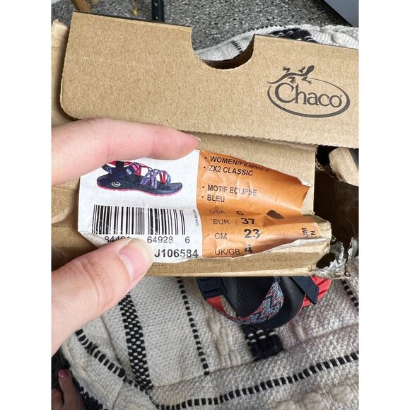 Chaco Women's ZX/2 Classic Sandals Sz 6 Motif Eclipse NIB Multisport Travel Hike - Picture 7 of 7